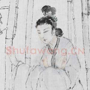 民国杨善深翠袖倚竹 未裱|6幅|50.39 MB|高清下载