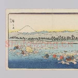 东海道二十四 五十三次 嶋田|1幅|10.61 MB|高清下载