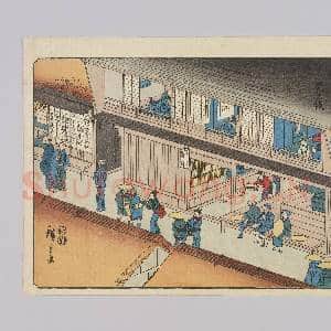 东海道三十七 五十三次 赤坂|1幅|11.96 MB|高清下载