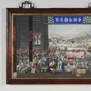 19世纪茶叶贸易图 框|1幅|12.07 MB|高清下载