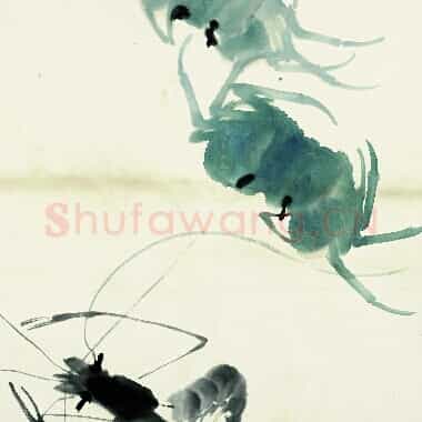 近现代齐白石国画《鱼虾册页-26.TIF》高清大图资源下载