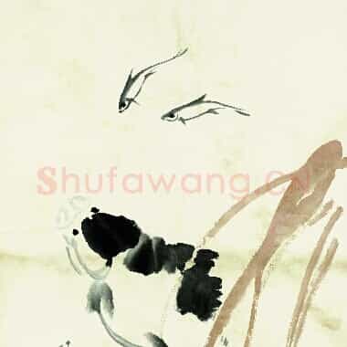 近现代 齐白石国画 鱼虾册页-53 超高清图片网盘下载