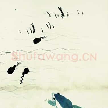 近现代齐白石国画《鱼虾册页-66.TIF》高清大图资源下载