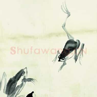 近现代齐白石国画《鱼虾册页-78.TIF》高清大图资源下载