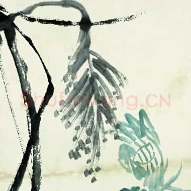 近现代 齐白石国画 鱼虾册页-85 超高清图片网盘下载