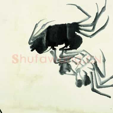 近现代齐白石国画《鱼虾册页-88.TIF》高清大图资源下载