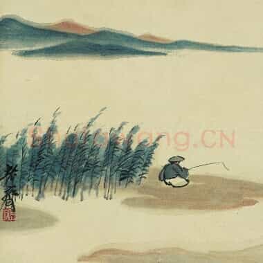 近现代 齐白石国画山水作品 借山图册-10 超高清图片网盘下载