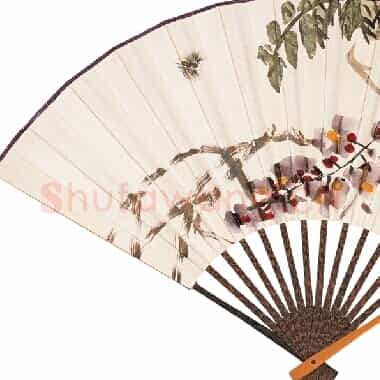 近现代齐白石国画花鸟扇面作品《扇面 正面-10.TIF》高清大图资源下载