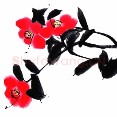 近现代齐白石国画《梅花.TIF》高清大图资源下载