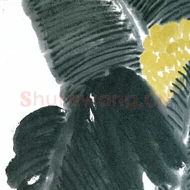 近现代齐白石国画《芭蕉.TIF》高清大图资源下载