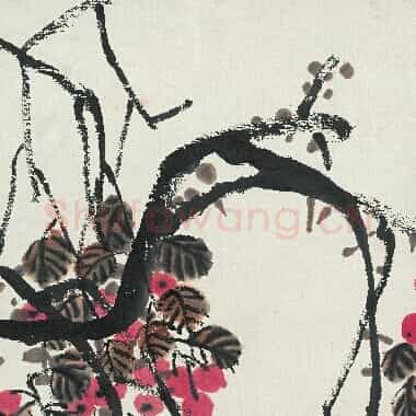 近现代齐白石国画《果蔬图.TIF》高清大图资源下载