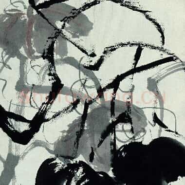 近现代齐白石国画《南瓜.TIF》高清大图资源下载