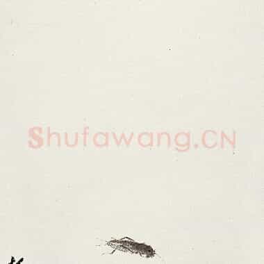 近现代 齐白石国画 蝼蛄 超高清图片网盘下载