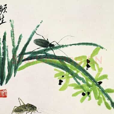 近现代齐白石《国画作品精选-566.TIF》高清大图资源下载