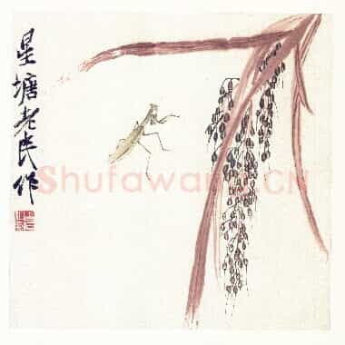 近现代 齐白石 国画作品精选-748 超高清图片网盘下载