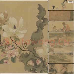 明代 陈洪绶 杂画图册