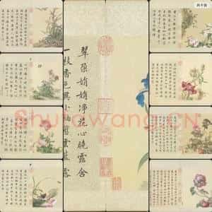清代 郎世宁 花鸟册