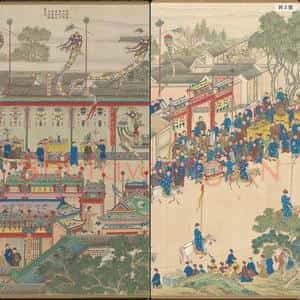 清代 佚名 万寿图卷
