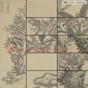 明代 王穀祥 花卉图轴
