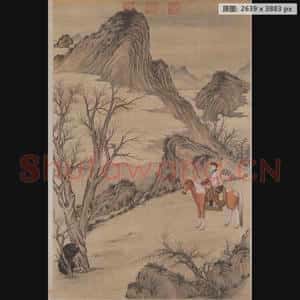清代 郎世宁等 乾隆皇帝殪熊图轴