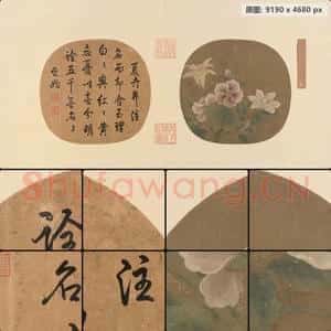 宋代 佚名 夏卉骈芳图页