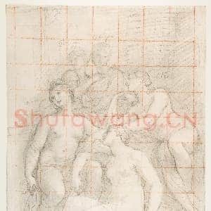 [意大利素描作品]安德烈亚·阿皮亚尼-缪斯女神欧忒耳佩 波吕许谟尼亚 卡利俄佩 克利俄与忒耳普西科瑞.tif