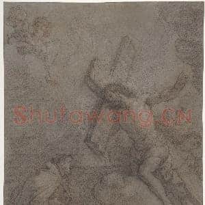 [法国素描作品]夏尔·德拉福斯-圣十字若望的异象.tif