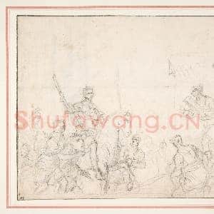 [意大利素描作品]弗朗切斯科·索利梅纳-大卫王的胜利.tif