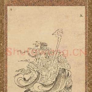 [日本素描作品]土用(土星)图像画.tif