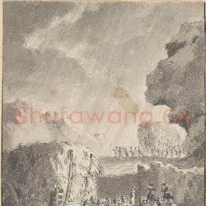 [法国素描作品]让·弗朗索瓦·雅尼内《历史版画》版画草图.tif