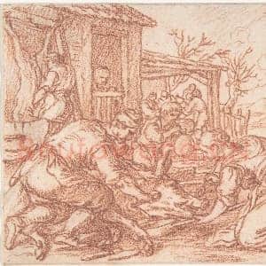 [德国素描作品]约纳斯·翁巴赫-十二月(劳作系列之一).tif