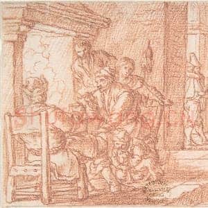 [德国素描作品]约纳斯·翁巴赫-二月(劳作系列之一).tif