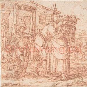 [德国素描作品]约纳斯·翁巴赫-七月(劳作系列之一).tif