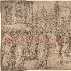 [佛兰德斯素描作品]兰伯特·隆巴德-毕士大池边的医治.tif