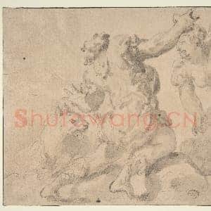 [意大利素描作品]保罗·帕加尼-发现罗慕路斯与瑞摩斯.tif
