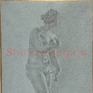 [佛兰德斯素描作品]佛兰德斯画派彼得·范林特-美第奇的维纳斯 正面视角.tif