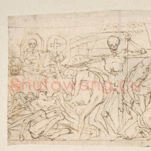[意大利素描作品]彼得罗·泰斯塔-忏悔与死亡寓意.tif