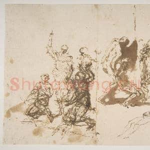 [意大利素描作品]萨尔瓦托·罗萨-拉撒路复活.tif