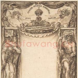 [西班牙素描作品]塞巴斯蒂安·德埃雷拉-巴尔努埃沃-腓力四世之死寓意.tif