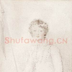 [英国素描作品]托马斯·劳伦斯(1769-1830)梅尔费尔特伯爵夫人之子.tif