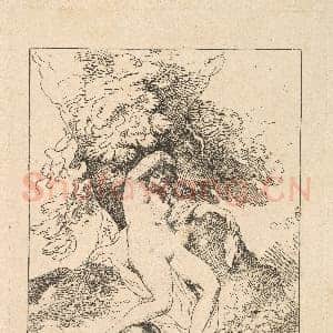 [英国素描作品]托马斯·罗兰森-女酒神(选自《现代素描模仿》).tif
