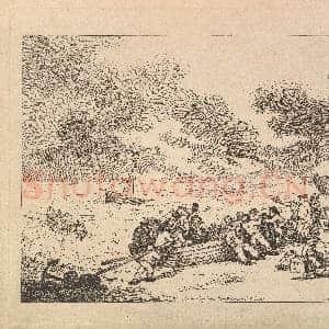 [英国素描作品]托马斯·罗兰森-从布赖顿石滩出发前往迪耶普.tif