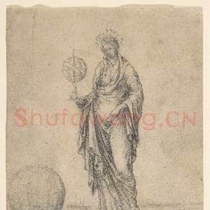[德国素描作品]文策尔·雅姆尼策-乌拉尼亚.tif