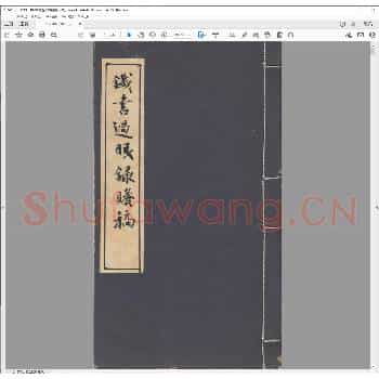 铁书过眼录剩稿.宣统三年.pdf