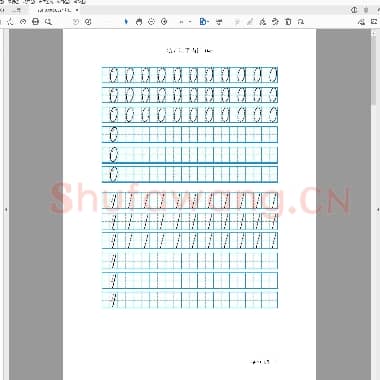 幼儿数字描红.pdf