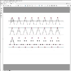 硬笔控笔训练辅助练习:大写字母训练.PDF