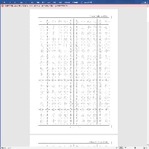 硬笔控笔训练辅助练习:楷书钢笔字帖.DOC