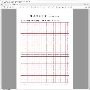 硬笔控笔训练辅助练习:练字格精典田字格.PDF