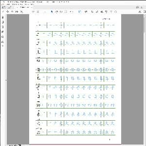小学生硬笔楷书专用字帖:人教版-1年级上册笔顺100字书写同步8页.PDF