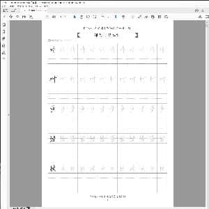小学生硬笔楷书专用字帖:同步小学语文教材书法二年级下册58页.PDF